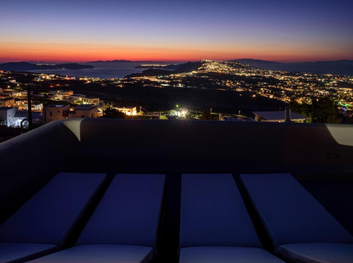 Diva Santorini Luxury Villa Pýrgos Exterior foto